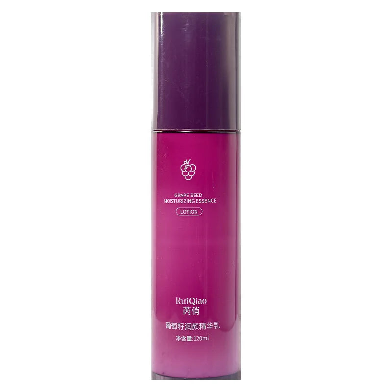 Grape Seed Moisturizing Essence Emulsion for Firming, Hydration, Brightening, and Anti-Aging Skin Care