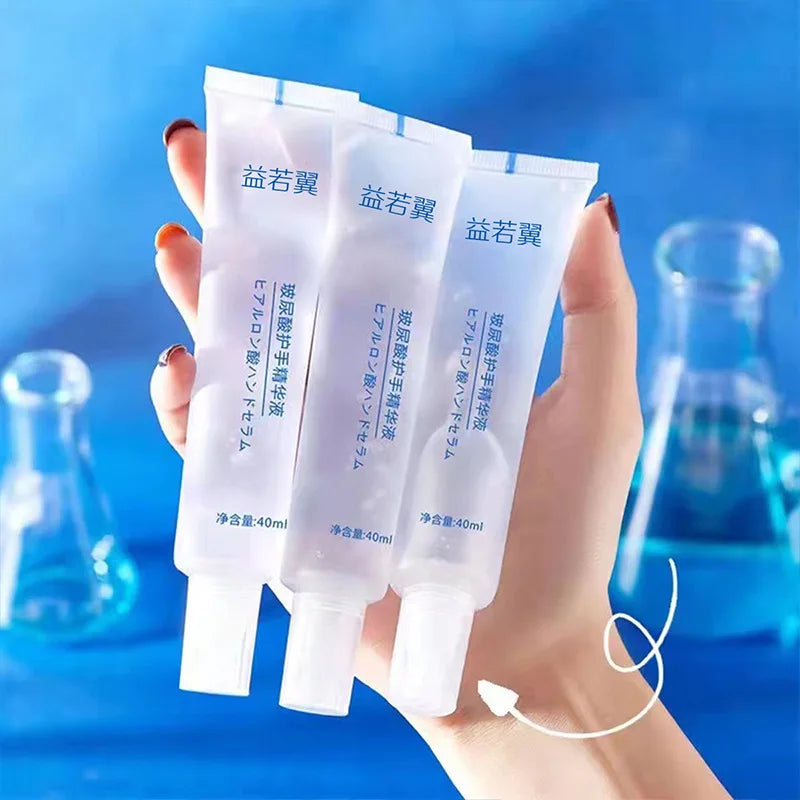 Korean Hyaluronic Acid Hand Essence - Moisturizing Hand Cream for Anti-Aging and Skin Repair (40G)