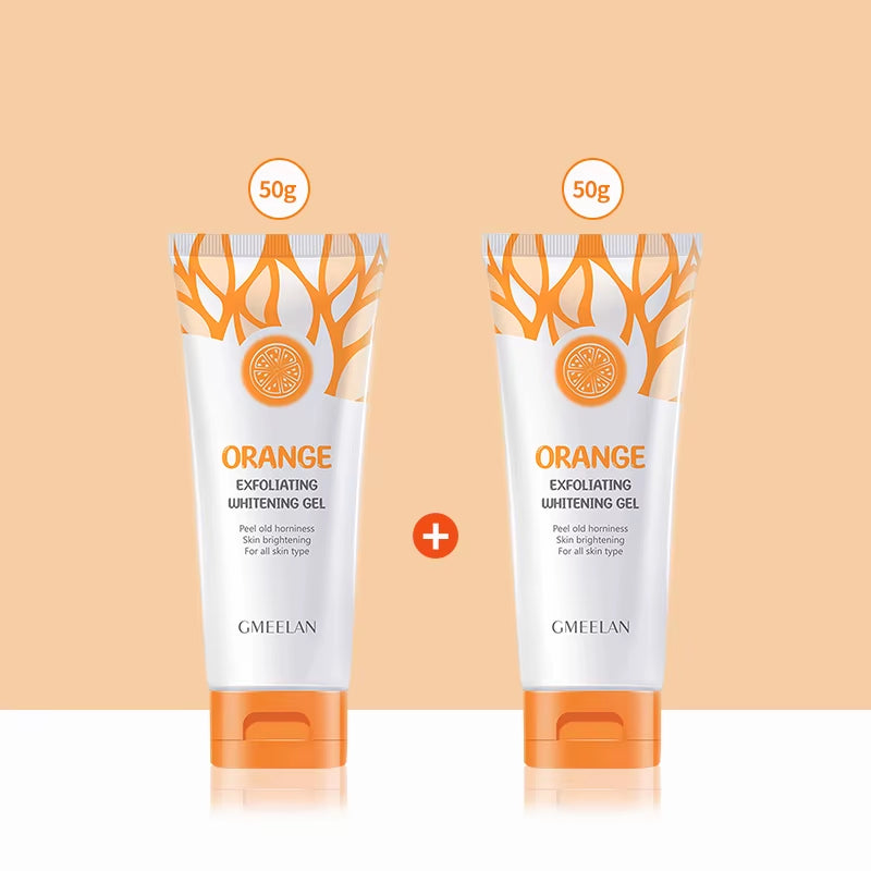 Orange Exfoliating Gel Dead Spot Remover Brighten Peeling 50G Gentle Repair Scrub Whiten Hydrating Moisturizer Korean Skin Care