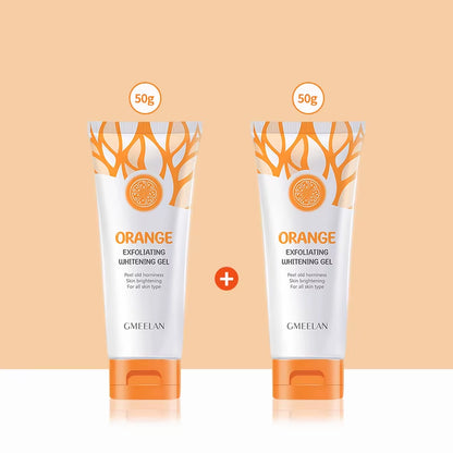 Orange Exfoliating Gel Dead Spot Remover Brighten Peeling 50G Gentle Repair Scrub Whiten Hydrating Moisturizer Korean Skin Care