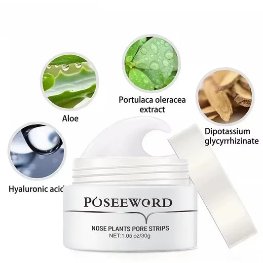 Advanced Blackhead Removal Nose Mask - Deep Cleansing Pore Strip for Acne Treatment, Korean Skin Care Solution